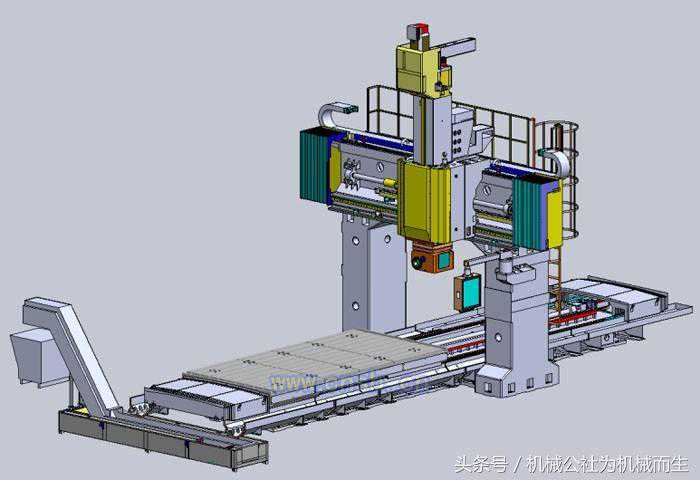 五面体加工中心的功能部件——自动分度功能的铣头