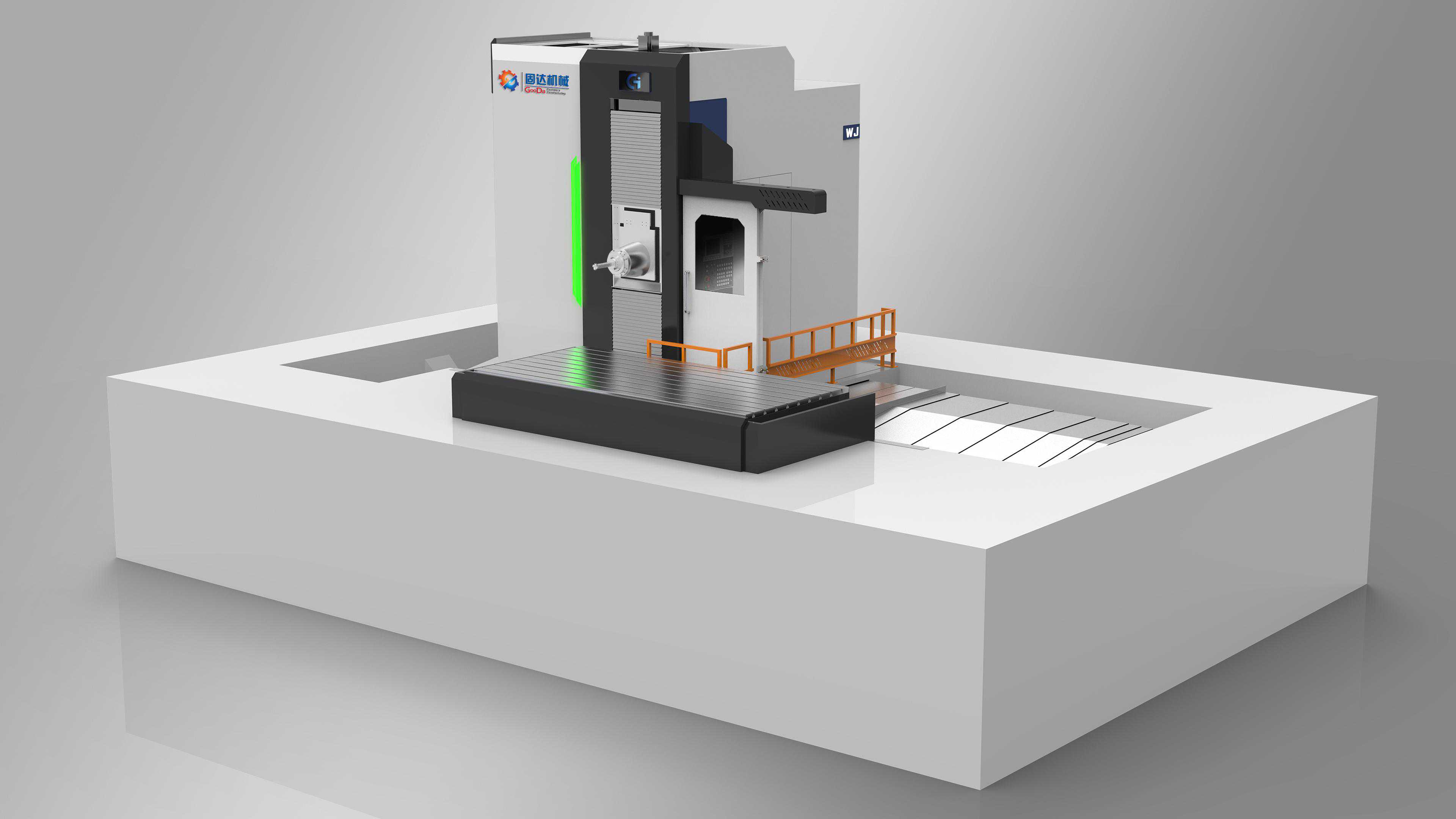 【开粗之利器】卧式加工中心WJ-3015结构特点和规格参数
